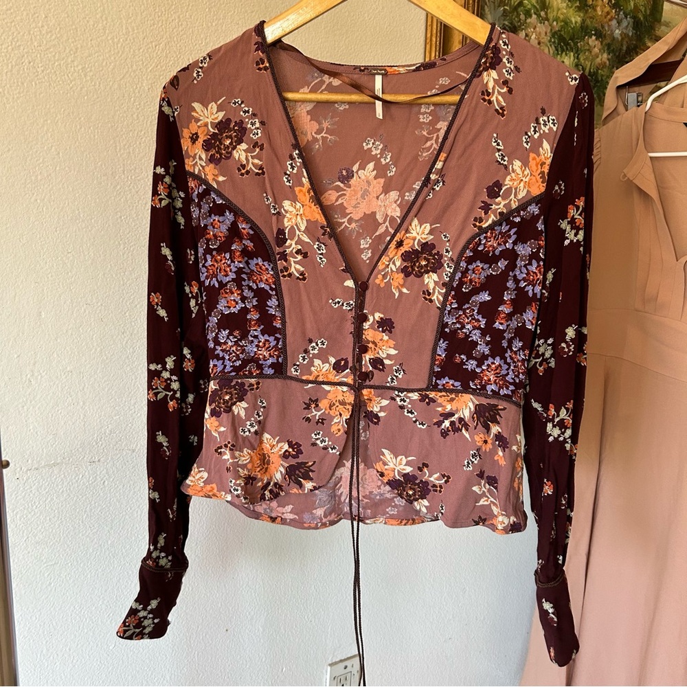 Free People long sleeve top
